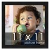 PosterPalooza | Square Classic Modern Black Picture Frame - UV Acrylic, Foam Board Backing, Hanging Hardware - 2 of 4