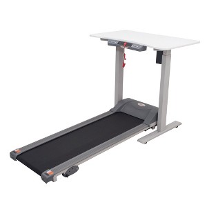 Sunny Health & Fitness Height Adjustable Electric Workstation Treadmill - 1 of 4