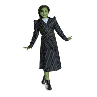 NBCUniversal Girls' Wicked the Musical Elphaba Shiz Classic Costume Dress