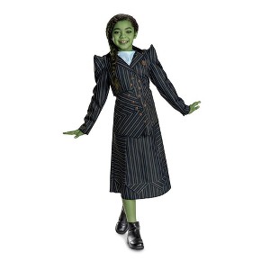 NBCUniversal Girls' Wicked the Musical Elphaba Shiz Classic Costume Dress - 1 of 4