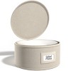 Sorbus China Storage Container – Dinnerware Organizer for Bowl Plate Storage with Lid (Holds Service for 12) with Felt Protectors – 9" x 6" - 4 of 4