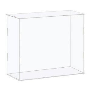 Unique Bargains Acrylic Self-Assembly Dustproof Collectibles Display Cases - 1 of 3
