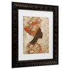 Trademark Fine Art - Albena Hristova African Beauty I Matted Framed Art - 3 of 4