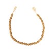 Ribbed Bead Garland Natural Wood & Cotton by Foreside Home & Garden - 4 of 4