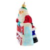 Christopher Radko 4.75 In Santa On Santa Ornament Santa Christmas Tree Ornaments - 3 of 3