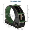 Cat Exercise Wheel for Indoor Cats - 48" Large Cat Running Wheel with 3-Level Jumping Tower, Quiet Spinner Hamster Wheel - 3 of 4