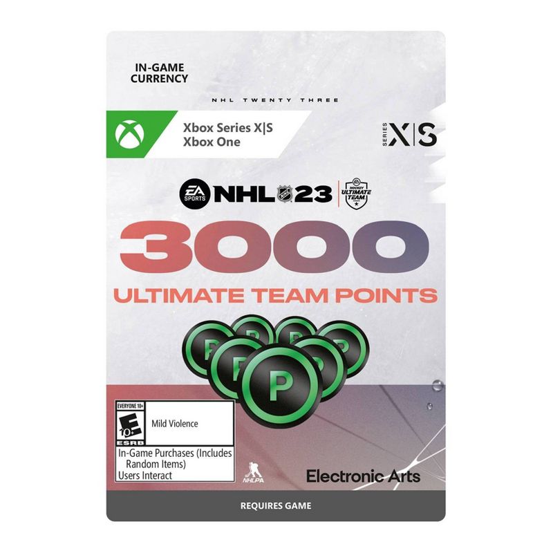 NHL 23: 3000 Ultimate Team Points - Xbox Series X|S/Xbox One (Digital), 1 of 6