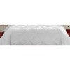 Pointehaven Knotted Woven 100% Combed Cotton Breathable Percale Duvet Set - 2 of 3