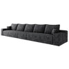 168" Cloud Plush Corduroy Straight Sectional Sofa - 3 of 4