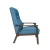 NicBex Leather Accent Chair,Upholstered Living Room Chairs with High Backrest,Mid-Century Modern Arm Chair,Accent Chairs for Living Room - 4 of 4