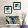 Gulches "Poppy Collection" 2-Piece Vignette by Sophie 6 - Black Framed Print, Ready-to-Hang Wood Art for Living Rooms, Floral Spaces - 2 of 4