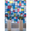 Set of 2 (27"x158") Fablon Mondrian Window Film Set - 3 of 4