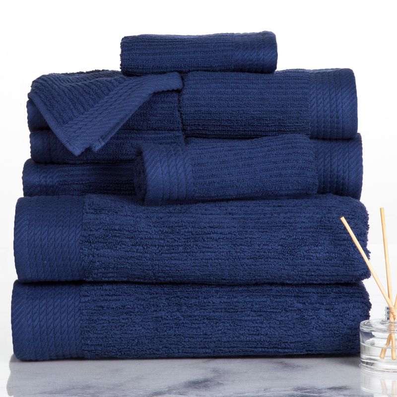 Solid Bath Towels And Washcloths 10pc - Yorkshire Home, 2 of 5