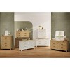 Dresser for Bedroom Rattan Chest of Dressers Tall Dresser for Closet with Drawers Boho Night Stand Large - 4 of 4
