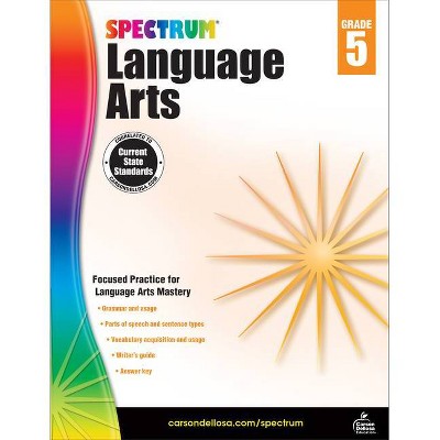 Spectrum Language Arts, Grade 5 - (Paperback)