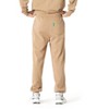 Future Planet Mens Globe Premium Fleece Lined Soft Cotton Sweatpants Loose Fit Beige - 3 of 4
