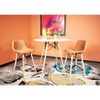 Allen Counter Table White - OSP Home Furnishings: 35.38" Square MDF Top, 3-Seater, Traditional Style - 4 of 4