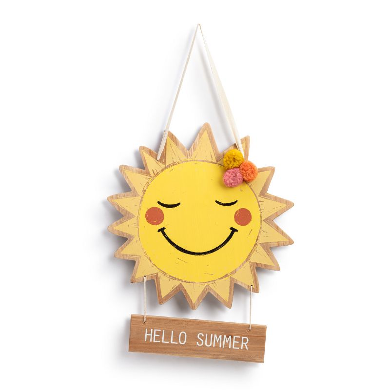 DEMDACO Hello Summer Sunshine Door Hanger, 1 of 5