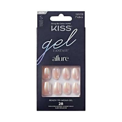 KISS Products Gel Fantasy Fake Nails - Lead-in - 31ct