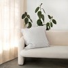 100% French Linen Flanged Euro Sham 26" x 26" | BOKSER HOME - 2 of 4
