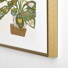 Alja Horvat Scandinavian Plant Metal Framed Art Print - Deny Desings - 3 of 3