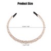 Unique Bargains Women's Faux Crystal Headband 0.59" Wide 1Pc - 4 of 4