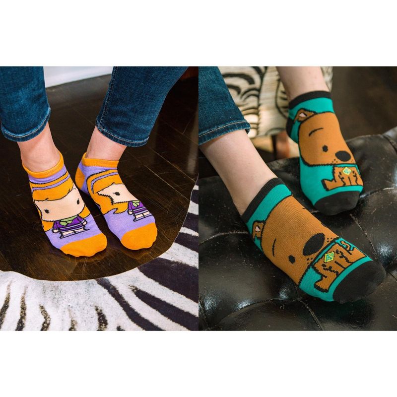 HYP Scooby-Doo Novelty Low-Cut Adult Ankle Socks | 5 Pairs, 5 of 8