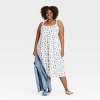 Women's Midi Empire Waist Dress - Ava & Viv™ - 3 of 3