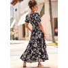 Women's Printed Puff Sleeve Maxi Dress - LASCANA - 3 of 4