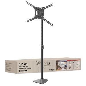 Barkan 13" - 83" Fixed Floor Stand TV Mount Swivel, Tilt & Height Adjustment - 1 of 4