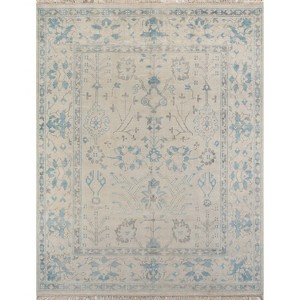 Concord Lowell Hand Knotted Wool Area Rug Ivory - Erin Gates by Momeni - 1 of 4