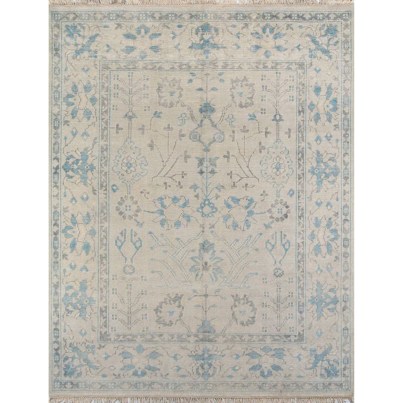 Concord Lowell Hand Knotted Wool Area Rug Ivory - Erin Gates by Momeni, 1 of 9