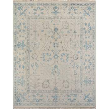 Concord Lowell Hand Knotted Wool Area Rug Ivory - Erin Gates by Momeni