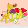 Baby Teething Toys for Newborn (5-Pack) Freezer Safe BPA Free Infant and Toddler Silicone Teethers Soothe Babies Gums, Perfect Baby Gift - 3 of 4