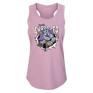 Women's - Teenage Mutant Ninja Turtles - Shredder Lights Graphic Racerback Tank - 1 of 4