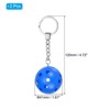 Unique Bargains Mini Pickleball Ornament Keychains for Bag Luggage Tag - 2 of 4
