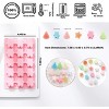 JDICTION 3 Pieces Silicone Candy Molds Set, Non-Stick Star Bear Watermelon Mold for Chocolate Gummy Jello - 2 of 4