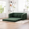 Hrinhom 71.2"W Loveseat Sofa,Convertible Sleeper Lounge Couch - 3 of 4