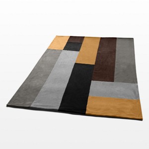 Slickblue Soft Coral Fleece Patchwork Blanket, 7 Color Options, 59"x78.7", Cozy & Stylish, Ideal for Home & Travel - 1 of 3