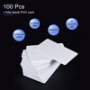 Unique Bargains Waterproof Durable ID Badge Printer Blank Plastic Card 100 Pcs - 2 of 3
