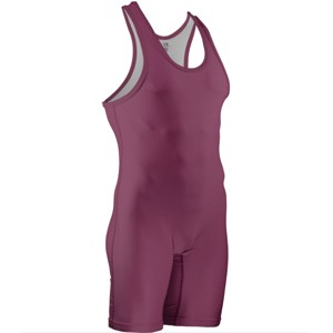 Cliff Keen Relentless Wrestling Singlet - Maroon - 1 of 1