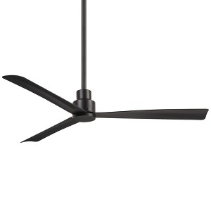 52" Minka Aire Modern Outdoor Ceiling Fan with Remote Control Coal Wet Rated for Patio Exterior House Porch Gazebo Garage Barn - 1 of 4