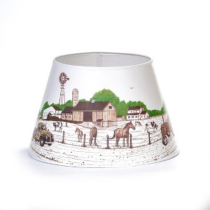 Aladdin Parchment Oil Lamp Shade, 14 inch Base Fitter - 1 of 1