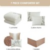 Nanshing 7pc Queen Raina Comforter Set Pink - 4 of 4