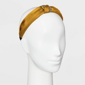 Fabric Headband - A New Day Gold