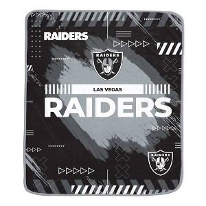 NFL Las Vegas Raiders Game Tech Ultra Cozy Throw Blanket - 1 of 1