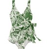 Lands' End Women's Side Tie Mini Swim Dress Swimsuit - 4 of 4