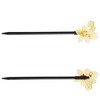 Unique Bargains Flowers Hair Chopstick 1 Pc - 4 of 4