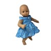 Doll Clothes Superstore Off The Shoulder Style Dress Fits 15-16 Inch Baby Dolls - 2 of 4