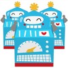 Big Dot of Happiness Gear Up Robots - Treat Box Party Favors - Birthday Party or Baby Shower Goodie Gable Boxes - Set of 12 - 2 of 4